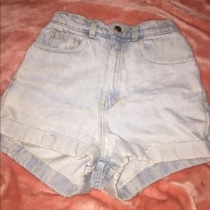 american apparel mom shorts